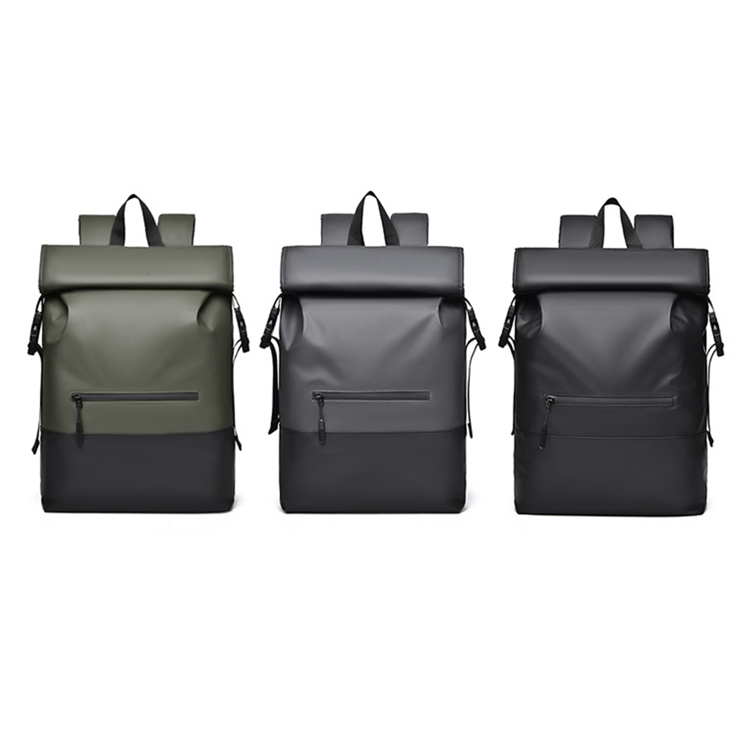 Casual Roll Top Backpack