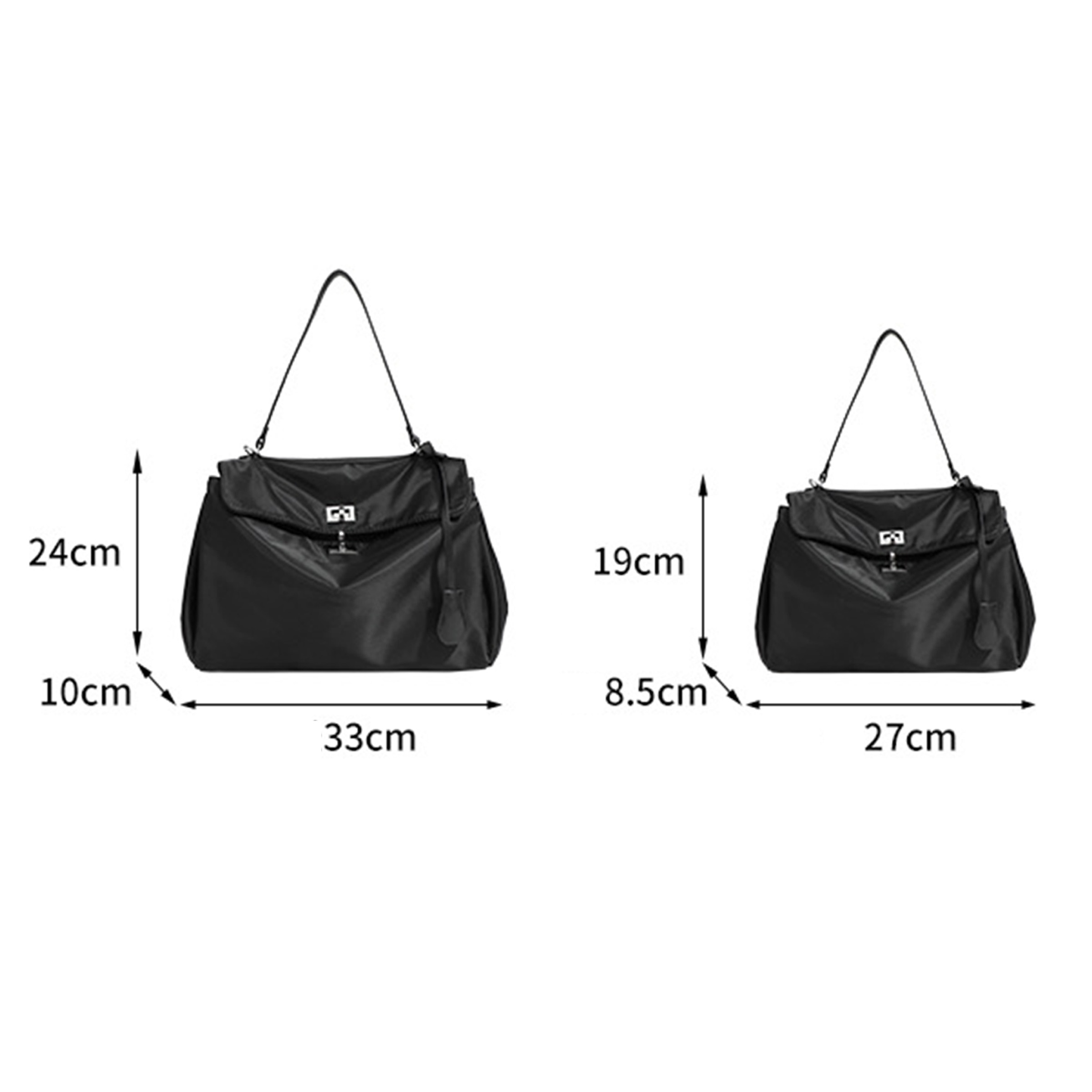 Waterproof Nylon Tote Shoulder Bag