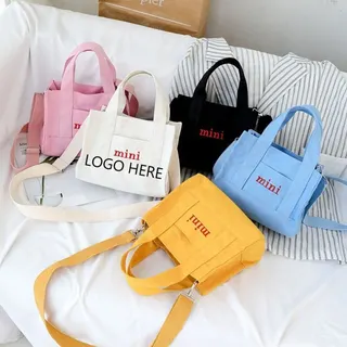 Canvas Mini Tote Bag