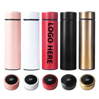 Stainless Steel Smart Vacuum Water Bottle