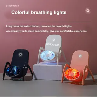 LED Mini Light Up Fan & Phone Holder