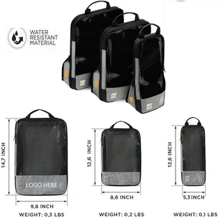 3-Piece Waterproof Travel Storage Bag