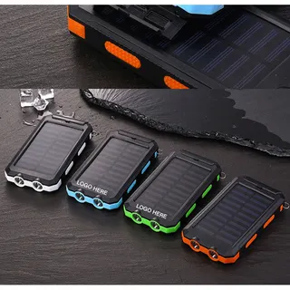 10000 mAh Headlamp Solar Power Bank