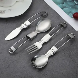 4-in-1 Foldable Tableware Set