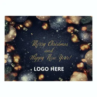 Black & Gold Dining Table Placemats