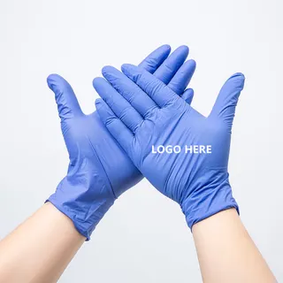 Disposable Blue Nitrile Gloves