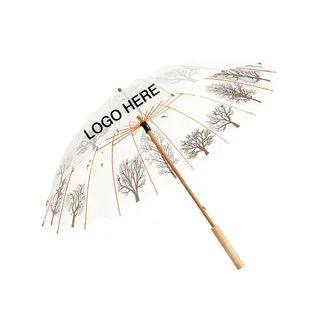 Wooden Handle Umbrella