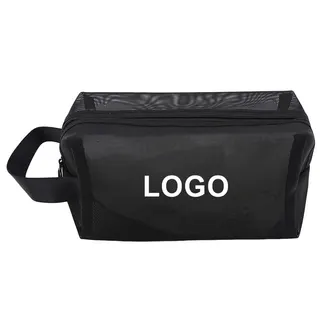 Black Mesh Shower Bag