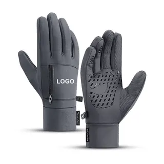 Composite Fabric Winter Gloves with Perforated Palm