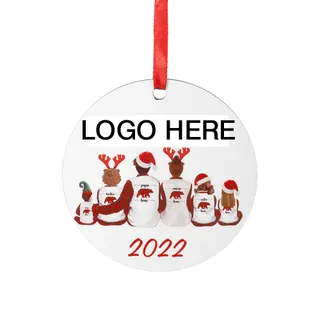 Round Wood Ornament