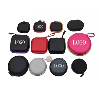 Round Mini EVA Earphone Case