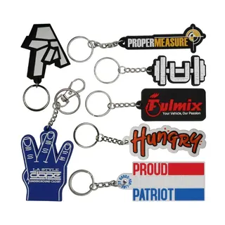 Customized Soft Rubber Key Tag