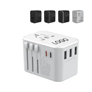 Universal Travel Adapter with 5 USB Ports