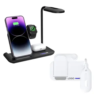 15W 3-in-1 Charging Station w/Lamp