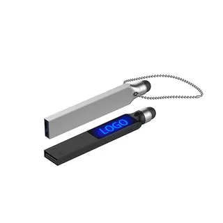 Light Up Usb Flash Drive w/Stylus
