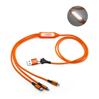 5-in-1 Light Up Charging Cable