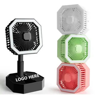 Foldable Fan w/Light