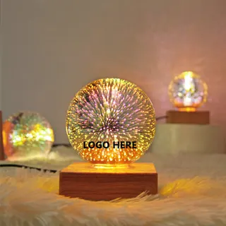 Crystal Glass Table Lamp