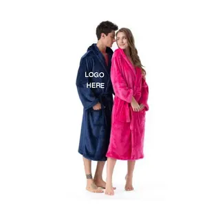 Unisex Winter Fleece Robe