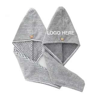 Bamboo Hair Towel Wrap