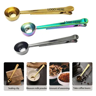 Coffee Scoop w/Clip