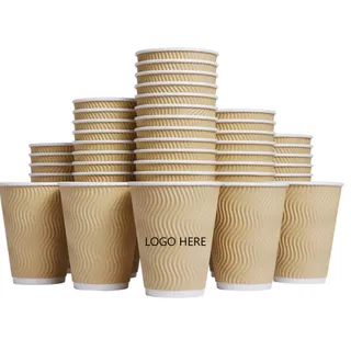Textured Disposable Paper Cup