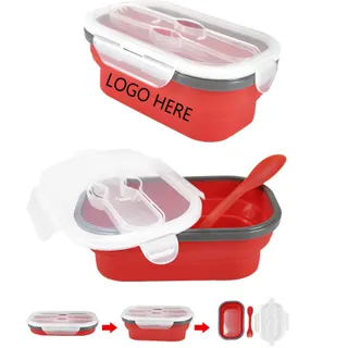 Collapsible Lunch Box w/Lid