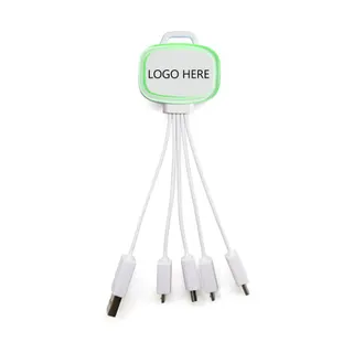 5-in-1 Flashing Charging Cable