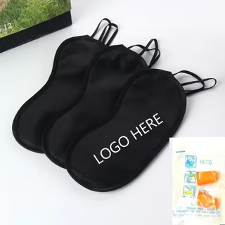 Eyeshade and Earplug Travel Set