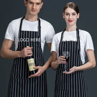 Polyester Twill Striped Apron