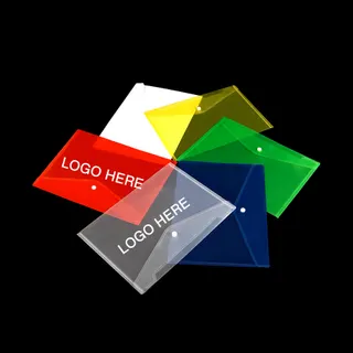 Snap Button Document Envelope