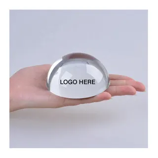 Crystal Dome Magnifier Paperweight