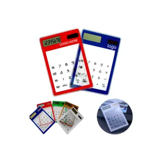 Mini Transparent Solar Calculator