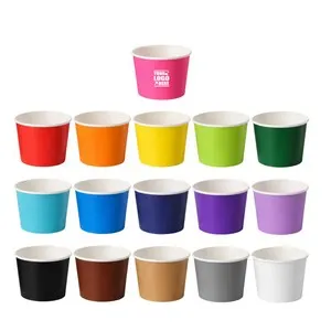 12 Oz Custom Paper Ice Cream Cup