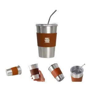 17 Oz Stainless Steel Insulated Travel Mug