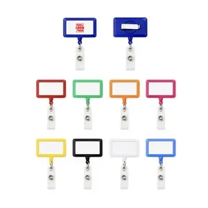 Rectangle Rotatable Retractable Badge Reel