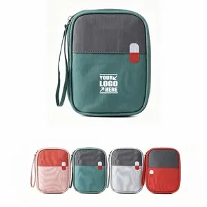 Portable Oxford Compact Medicine Storage Pouch