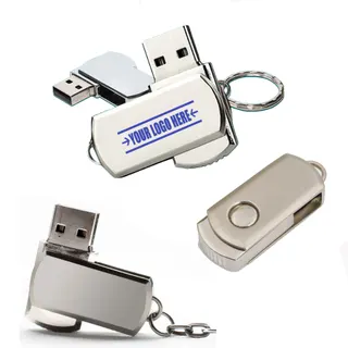 Metal Rotating USB Drive