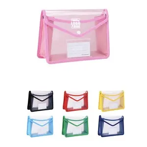 A5 Frosted PVC Document Bag