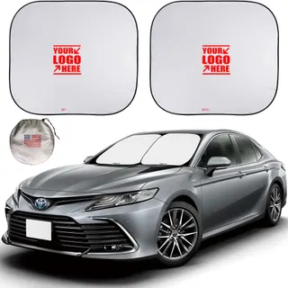 2 Piece Car Windshield Sun Shade