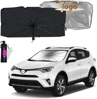 Foldable Umbrella Reflective Sunshade for Car