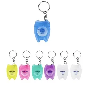 Portable Keychain Dental Floss Dispenser 10m