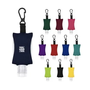 0.5 Oz. Promotional Hand Sanitizer with EVA Case & Clip
