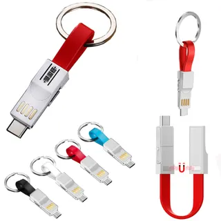 3-in-1 Keychain Data Cable