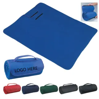 Roll Up Picnic Blanket w/Handle