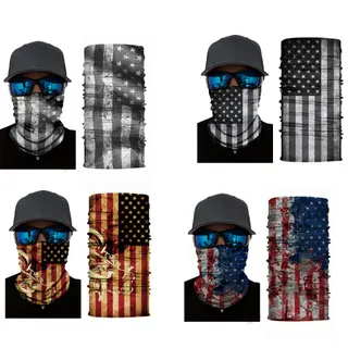 Stars & Stripes Multifunctional Seamless Scarf