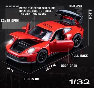 Porsche 911 GT3 Hardtop Toy Car
