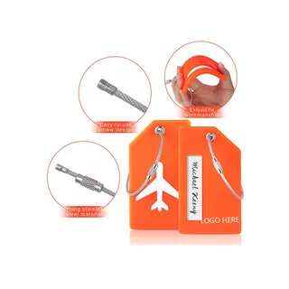 PU Name Luggage Tags
