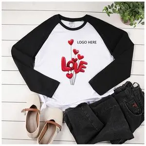 Kid's 100% Cotton Heavy Weight Long Sleeves T Shirts