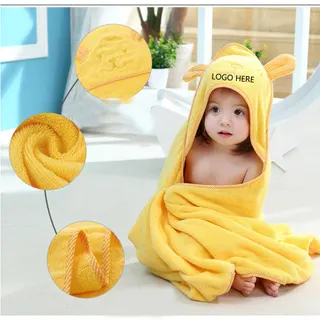 100% Cotton Hooded Baby Beach Towel